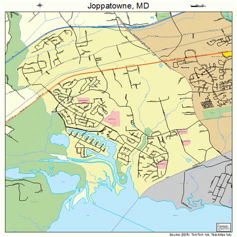 map of joppa md.